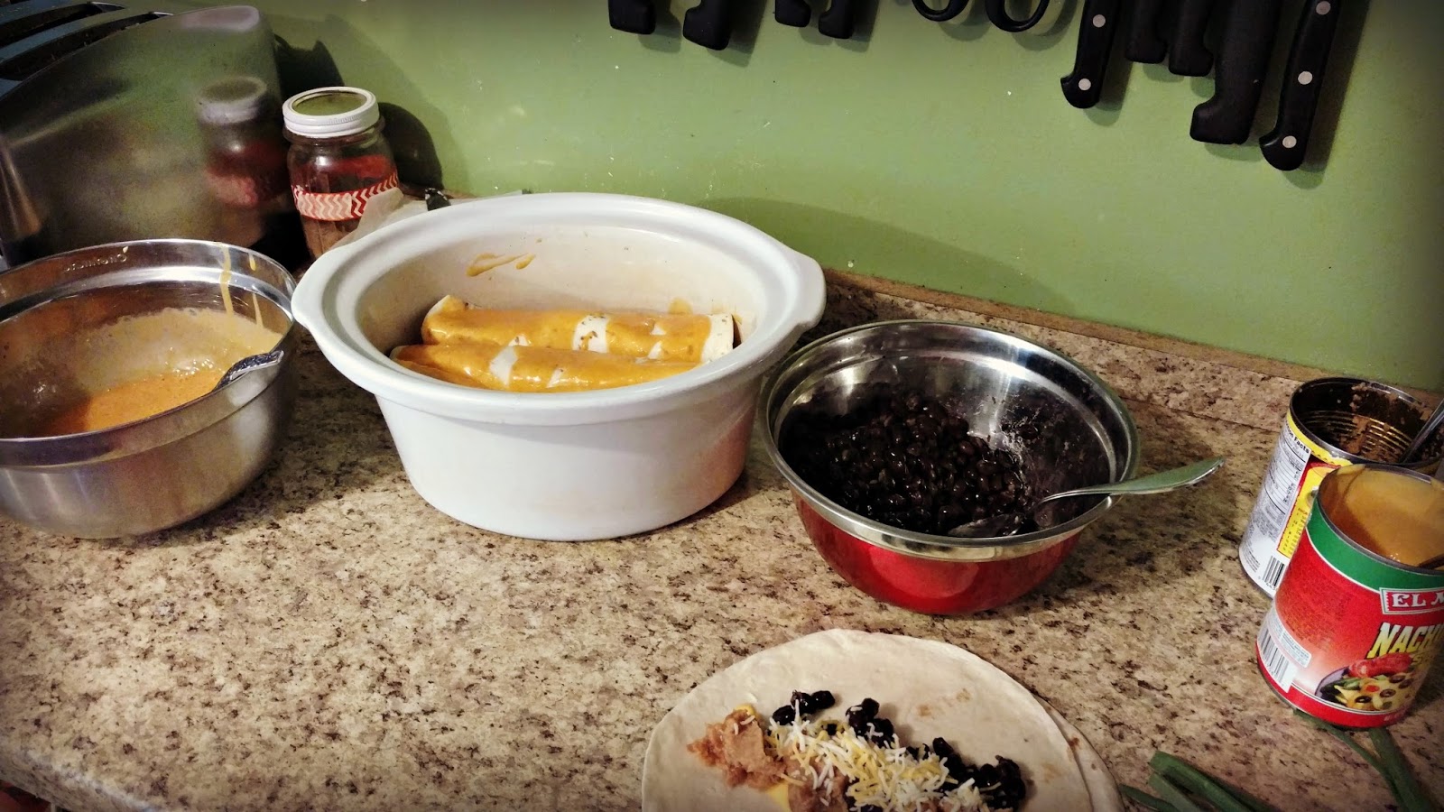 Easy CrockPot Enchiladas... Blissful and Domestic Bloglovin’